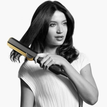 Выпрямитель Dyson Airstrait HT01 (Onyx Black/Gold) c ковриком