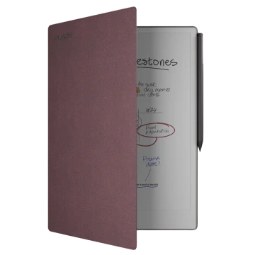 Чехол-книжка с мозаичным плетением Book Folio для reMarkable Pro, Burgundy