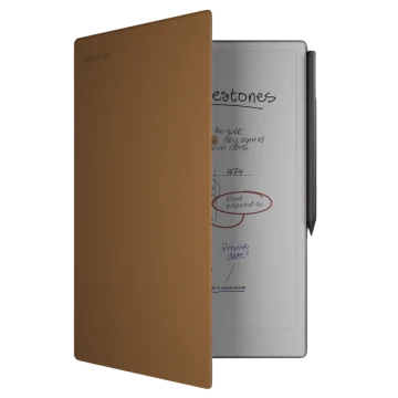 Чехол-книжка из премиум кожи Book Folio Brown для reMarkable Pro, Коричневый