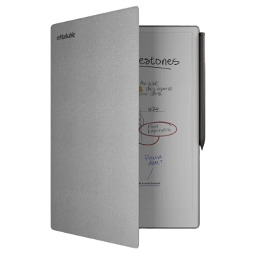 Чехол-книжка с полимерным плетением Book Folio Gray для reMarkable Pro, Серый