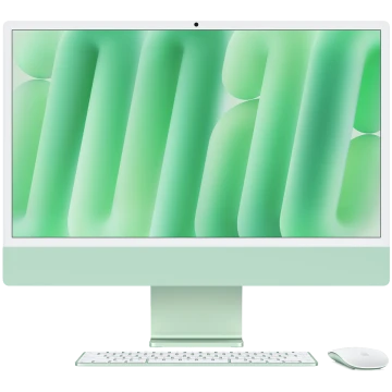Apple iMac 24" Retina 4,5K, M4, MWUE3, (8C CPU, 8C GPU, 2024), 16 GB, 256 GB SSD, Green