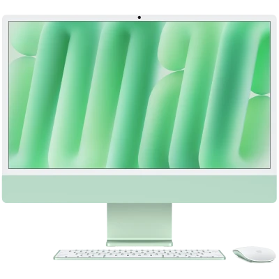 Apple iMac 24" Retina 4,5K, M4, (10C CPU, 10C GPU, 2024), 24 GB, 2 TB SSD, Nano-texture glass, Green