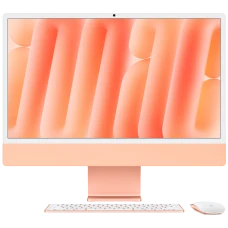 Apple iMac 24" Retina 4,5K, M4, (10C CPU, 10C GPU, 2024), 16 GB, 1 TB SSD, Orange