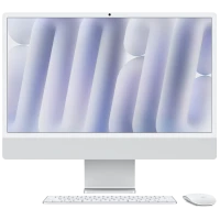 Apple iMac 24" Retina 4,5K, M4, (8C CPU, 8C GPU, 2024), 24 GB, 1 TB SSD, Silver