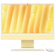 Apple iMac 24" Retina 4,5K, M4, (10C CPU, 10C GPU, 2024), 16 GB, 1 TB SSD, Yellow