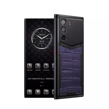 VERTU METAVERTU 5G Web3, 12Гб|512Гб, Кожа аллигатора, «Фиолетовый»