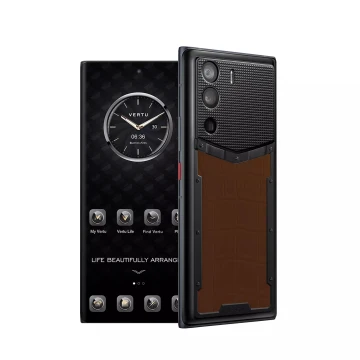 VERTU METAVERTU 5G Web3, 12Гб|512Гб, Кожа аллигатора, «Коричневый»
