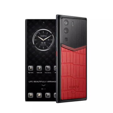 VERTU METAVERTU 5G Web3, 12Гб|512Гб, Кожа аллигатора, «Красный»