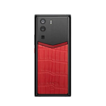 VERTU METAVERTU 5G Web3, 12Гб|512Гб, Кожа аллигатора, «Красный»
