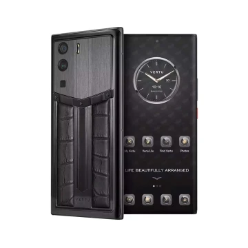 VERTU METAVERTU 5G Web3, 12Гб|512Гб, Кожа аллигатора, Race Track, «Чёрный»