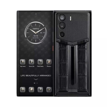VERTU METAVERTU 5G Web3, 12Гб|512Гб, Кожа аллигатора, Race Track, «Чёрный»