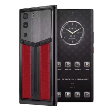 VERTU METAVERTU 5G Web3, 12Гб|512Гб, Кожа аллигатора, Race Track, «Красный»