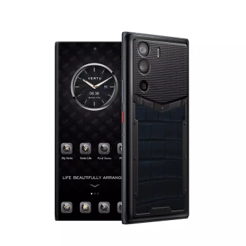 VERTU METAVERTU 5G Web3, 12Гб|512Гб, Кожа аллигатора, «Тёмно-синий»