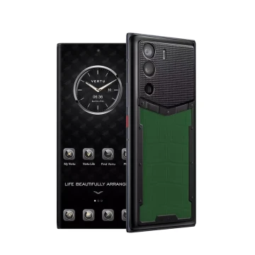 VERTU METAVERTU 5G Web3, 12Гб|512Гб, Кожа аллигатора, «Зелёный»