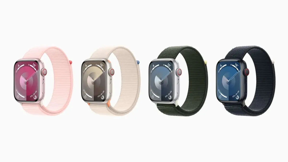 Цвета Apple Watch 11