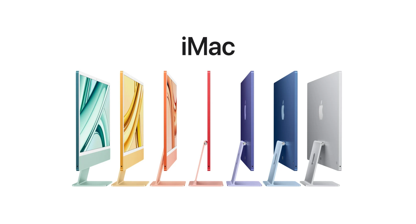 iMac 24 M3 цвета