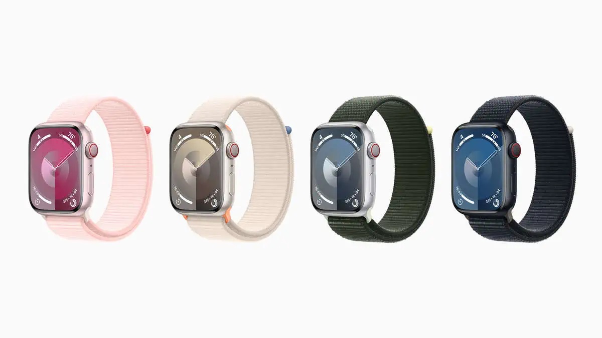 Цвета Apple Watch 11